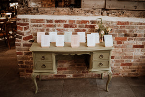 JANICE: Sage Green Vintage Dresser